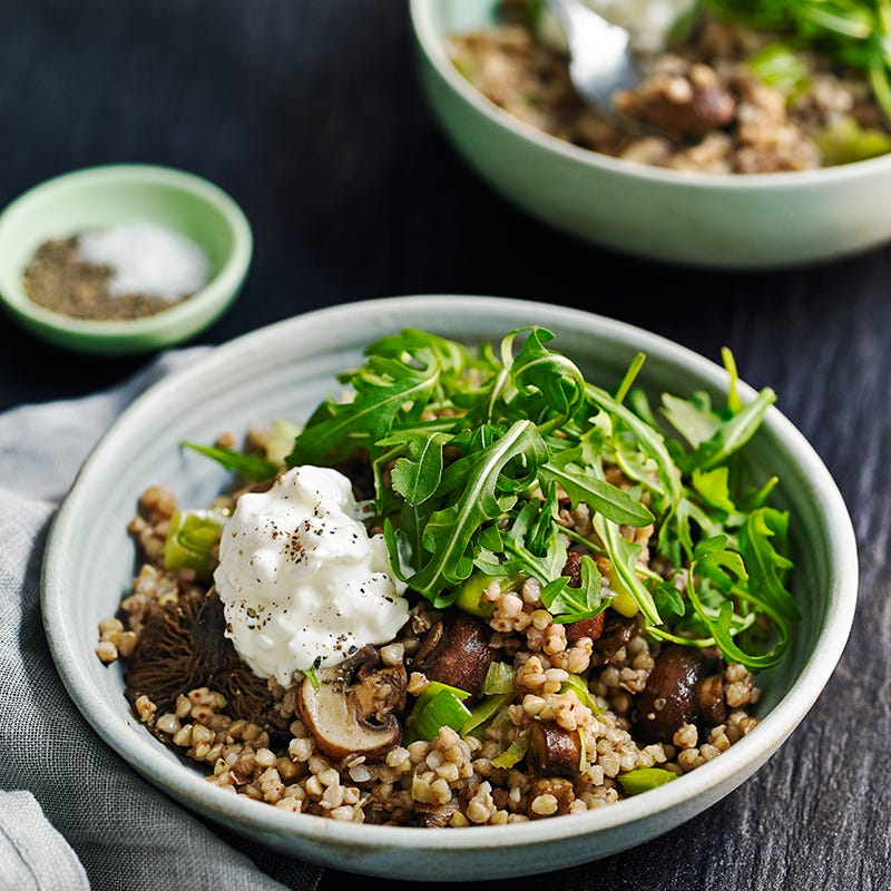 Photo of Mixed mushroom & thyme buckwheat risotto by WW
