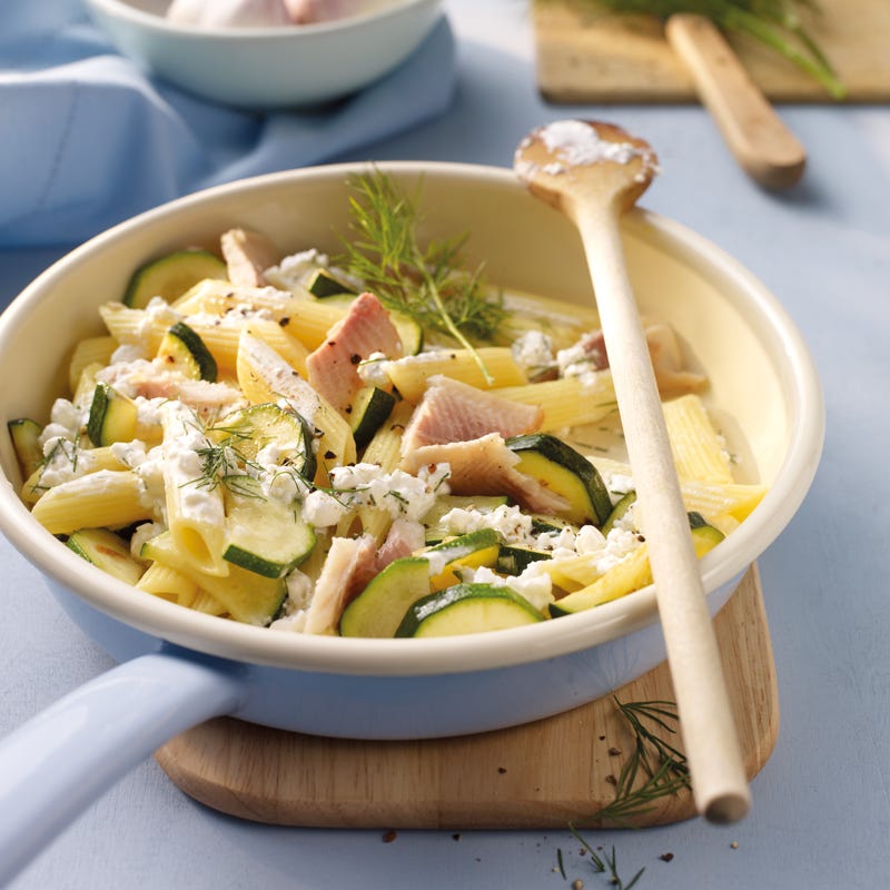 Foto Pasta mit Räucherforelle von WW