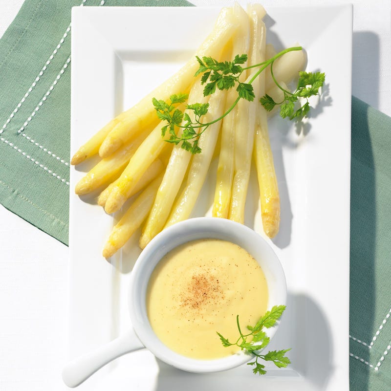 Foto Spargel mit Sauce hollandaise von WW