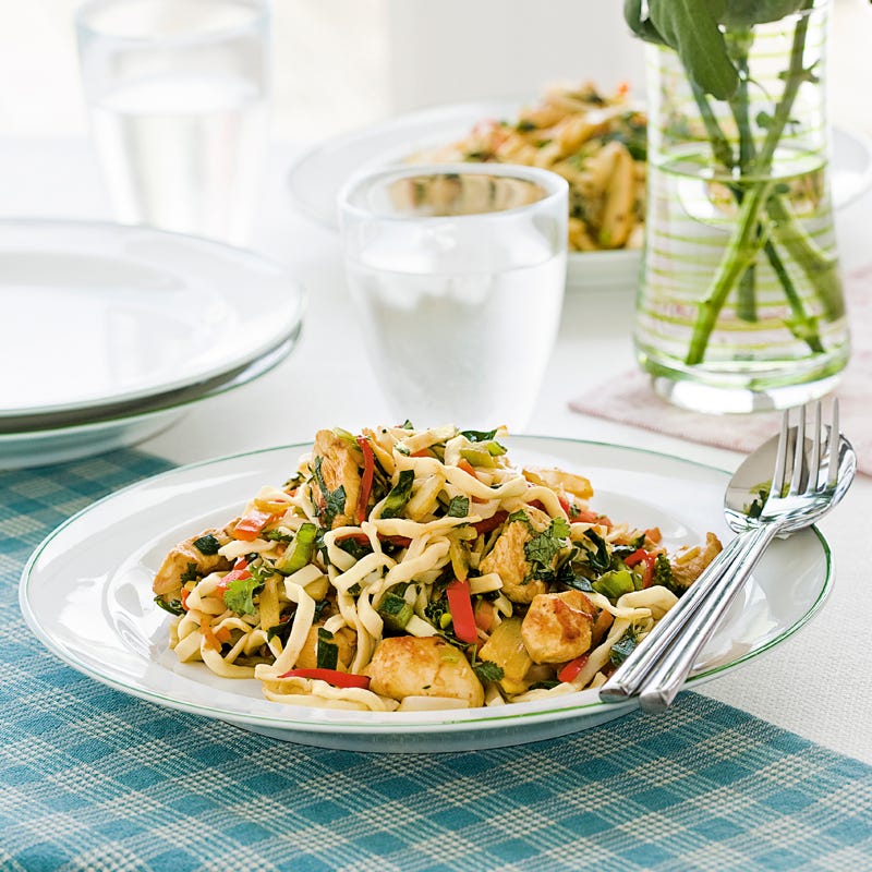 Foto Putenfleisch im Wok mit Chili von WW