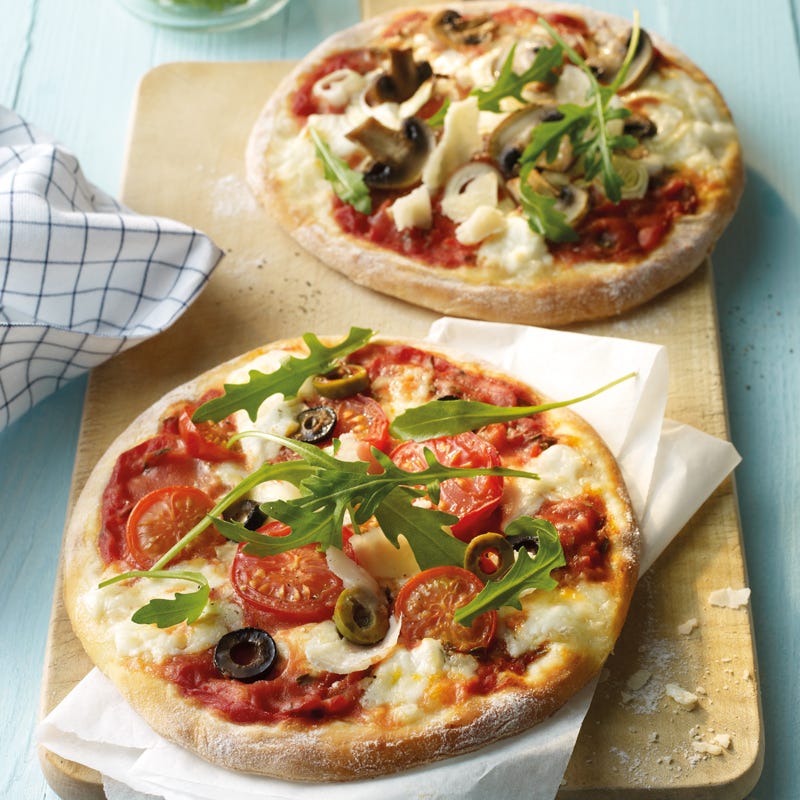 Foto Pizza Pomodoro e Funghi von WW