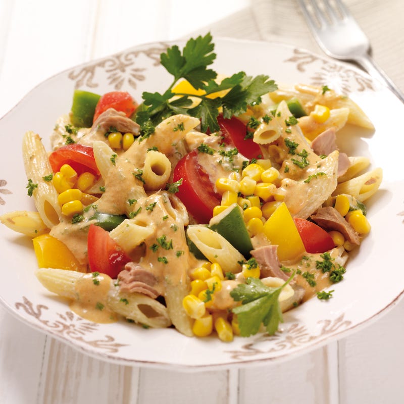 Foto Pennesalat mit Thunfisch von WW