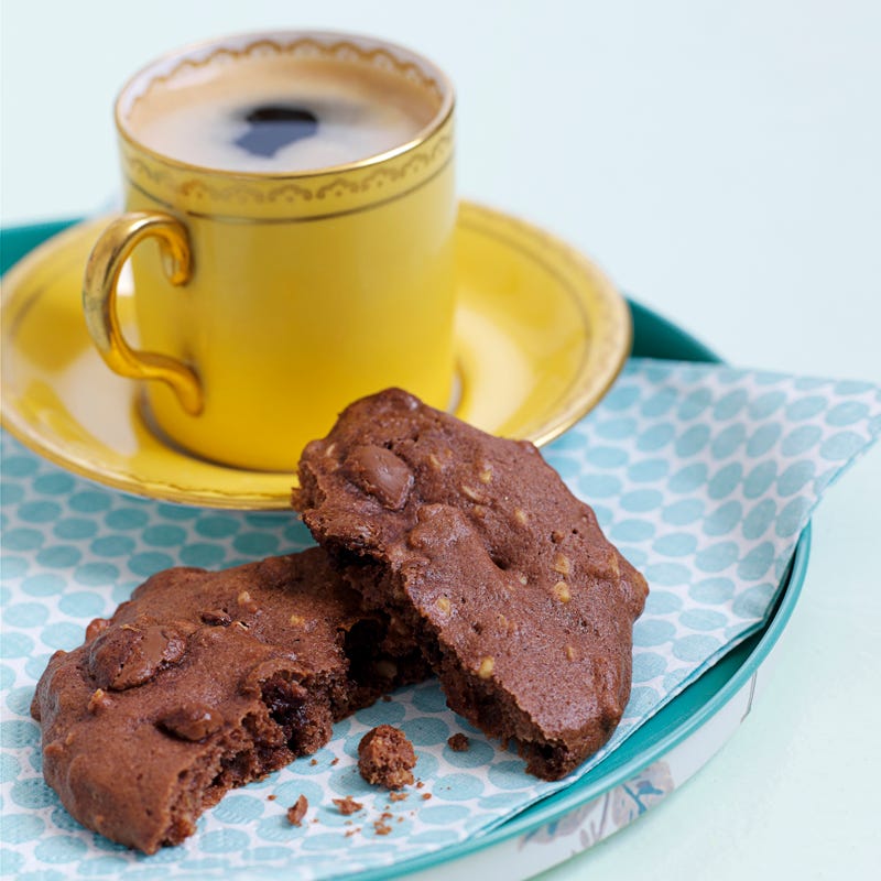 Schoko-Nuss-Plätzchen