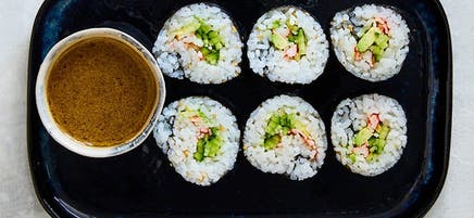 California sushi rolls