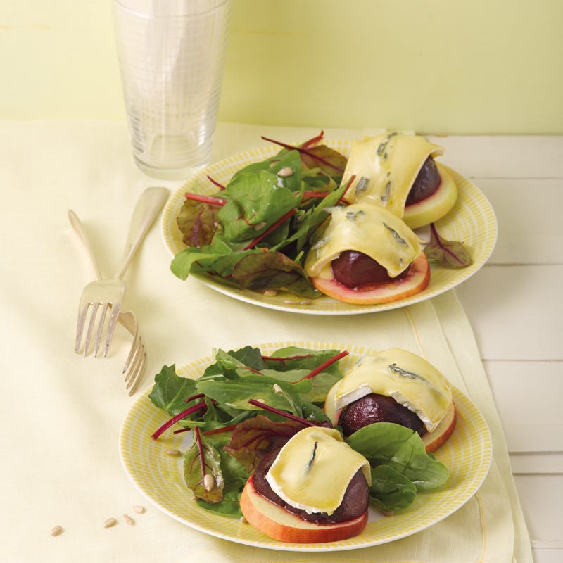 Foto Überbackene Rote Bete mit Salat von WW