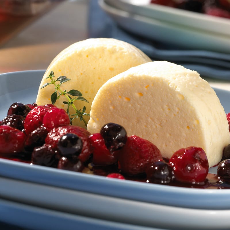 Foto Joghurtcreme mit Beerenkompott von WW