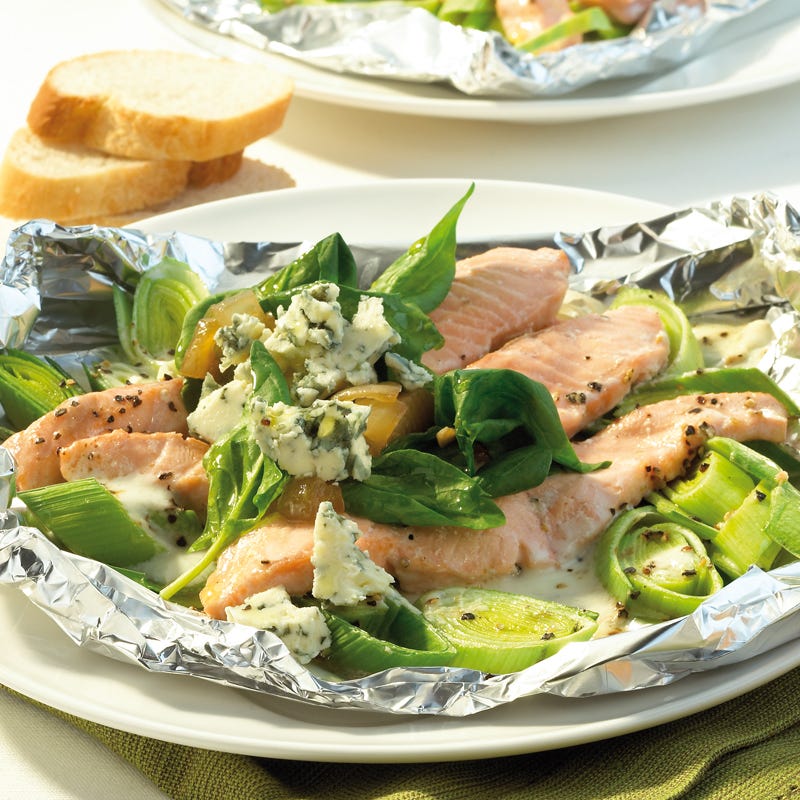 Foto Lachs-Spinat-Taschen von WW