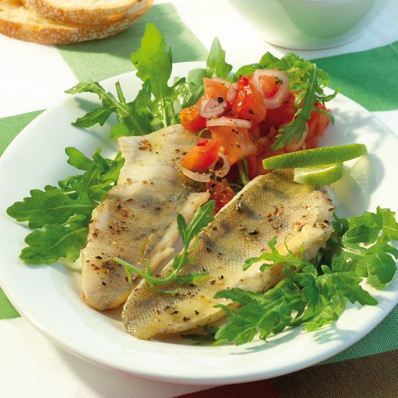 Foto Zanderfilet mit Tomaten-Limetten-Salsa von WW