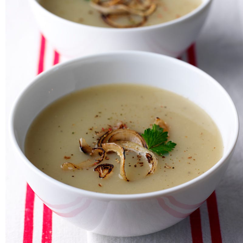 Foto Kartoffelsuppe mit geröstetem Knoblauch von WW
