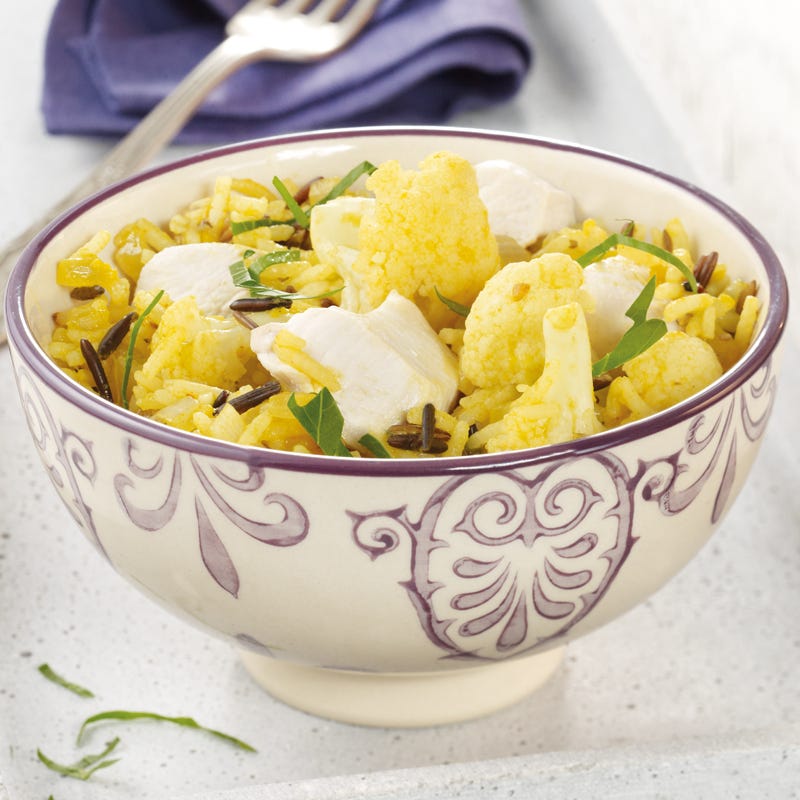 Foto Blumenkohltopf mit Hähnchen von WW