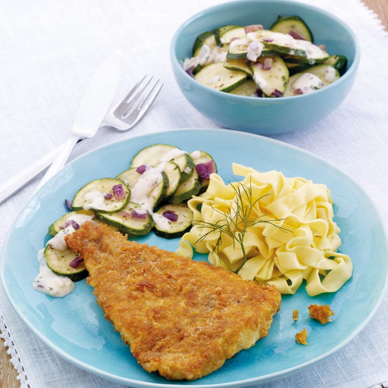 Foto Seelachsfilet in Cornflakespanade von WW