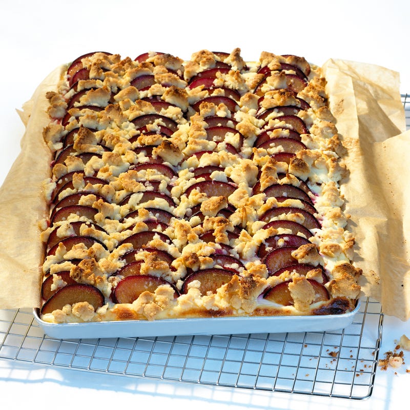 Foto Pflaumenkuchen mit Zimtstreuseln von WW