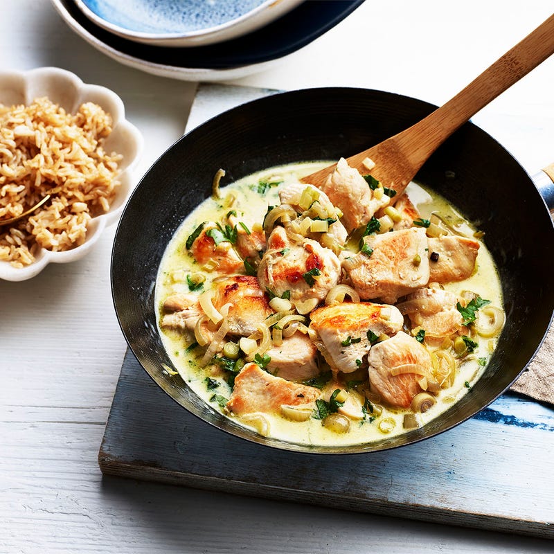 Photo of Thai green chicken curry by WW
