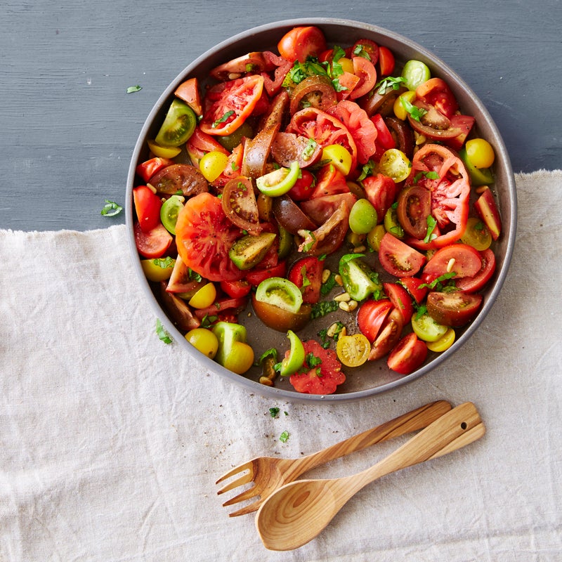 Bunter Tomatensalat Rezept WW Deutschland Bunter Tomatensalat Rezept WW Deutschland