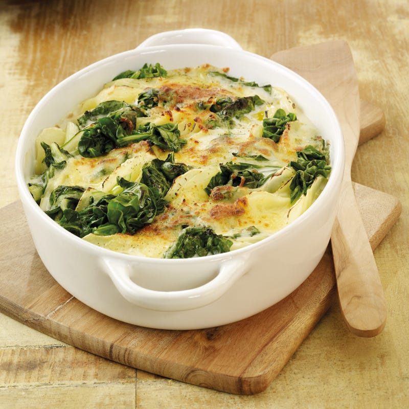Kartoffel-Mangold-Auflauf