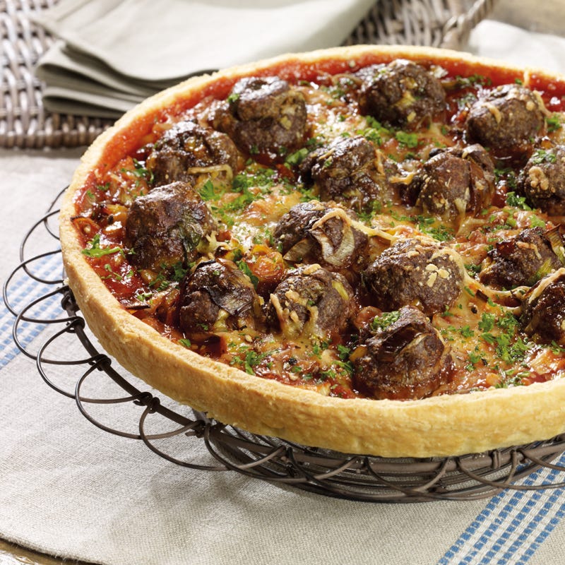 Foto Hackfleischkuchen mit Paprika von WW