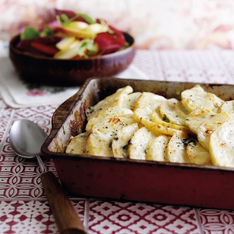 Photo of Celeriac & blue cheese gratin by WW