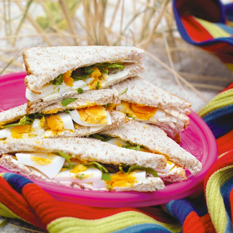Foto Eier-Rucola-Sandwiches von WW