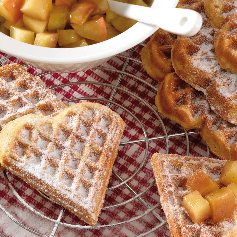 Apfelwaffeln