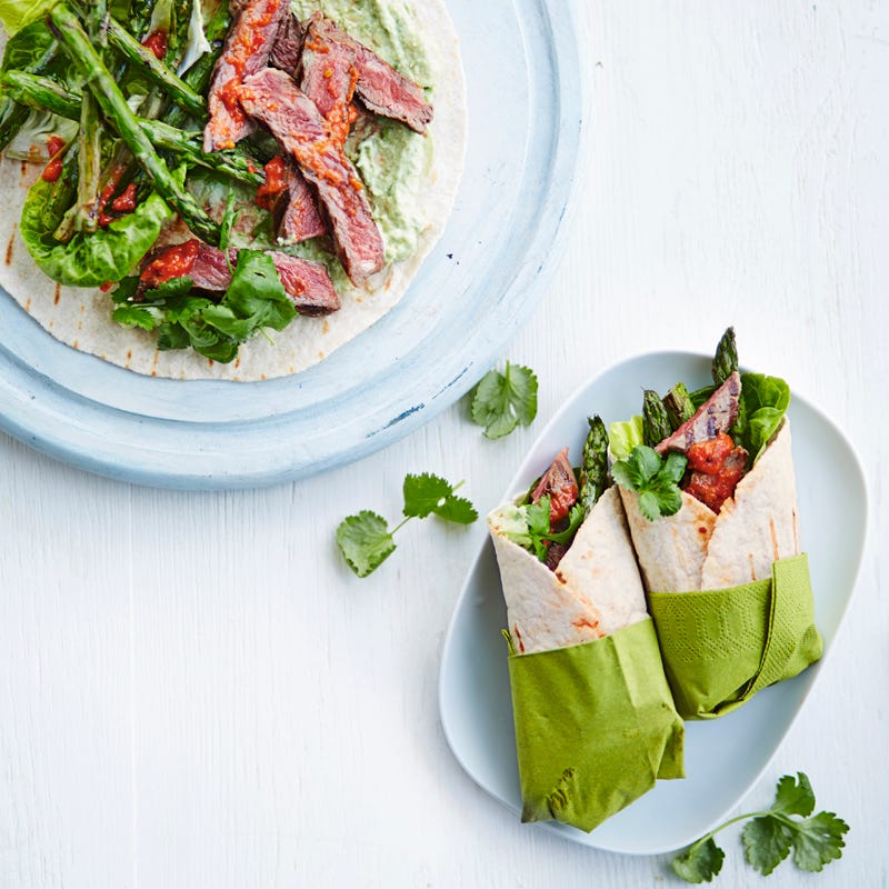 Foto Rindfleischwraps mit Spargel von WW