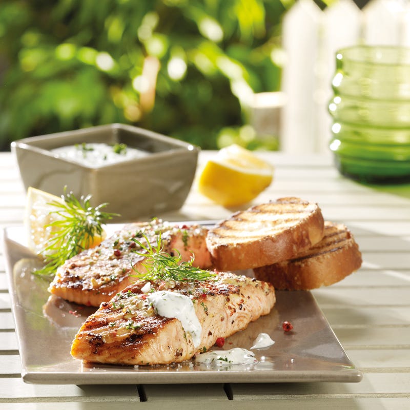 Foto Senflachs mit Dillsauce von WW