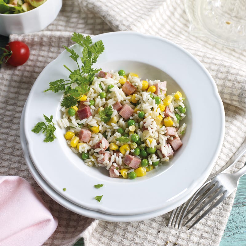 Foto Mais-Risi-Bisi mit Schinken von WW
