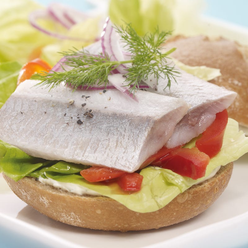 Foto Fischbrötchen mit Tomatenpaprika von WW