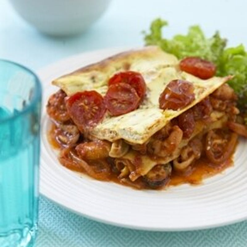 Foto Meeresfrüchte-Lasagne von WW