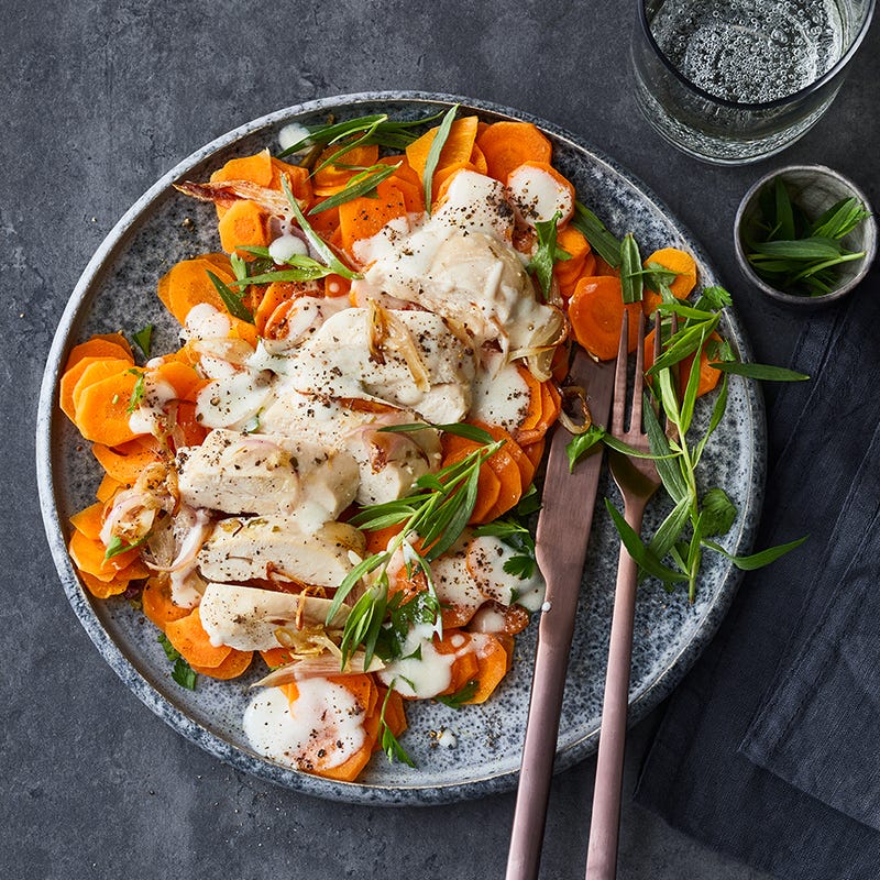 Photo of Chicken with white wine, shallots & tarragon by WW