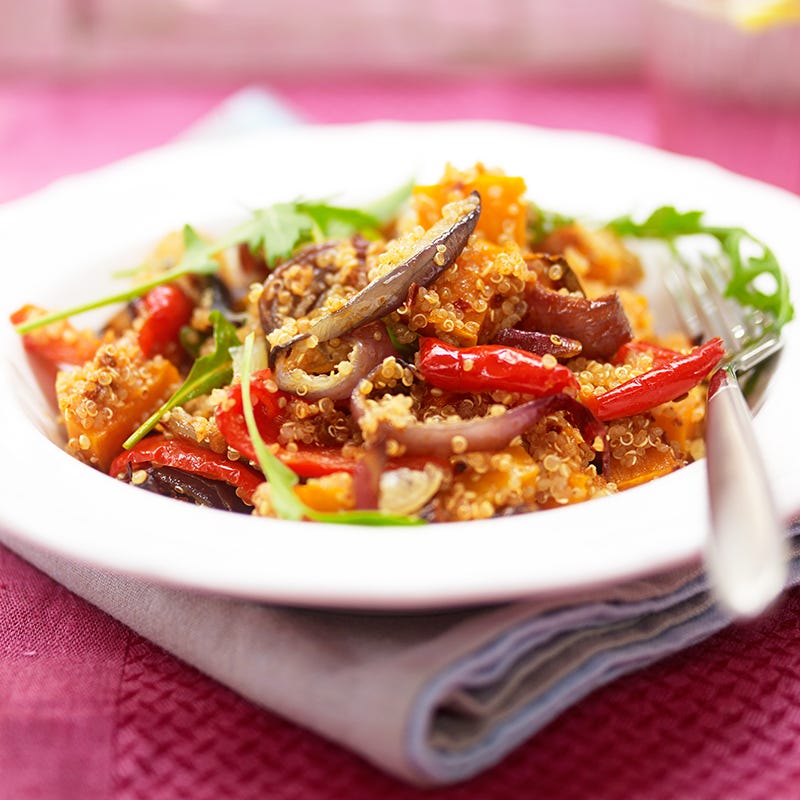 Photo of Gluten-free roasted vegetable & harissa quinoa by WW