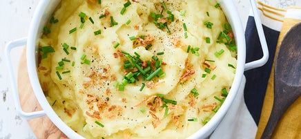 Einfaches Kartoffelpüree