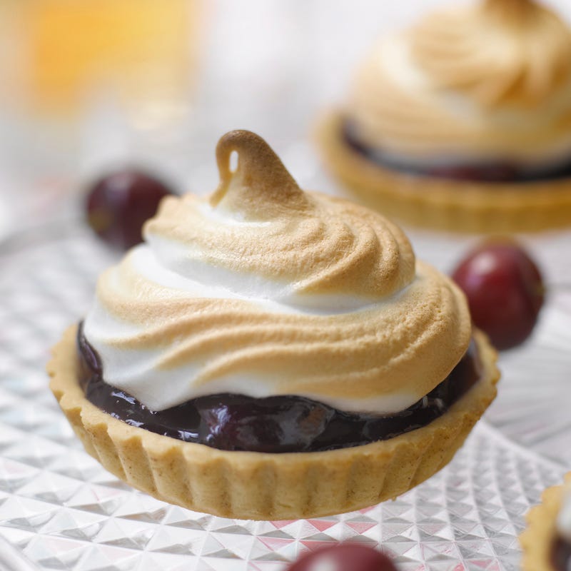 Foto Kirsch-Baiser-Törtchen von WW