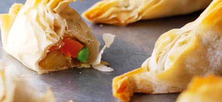Vegetable pasties