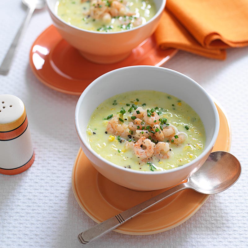Foto Maissuppe mit Krabben von WW