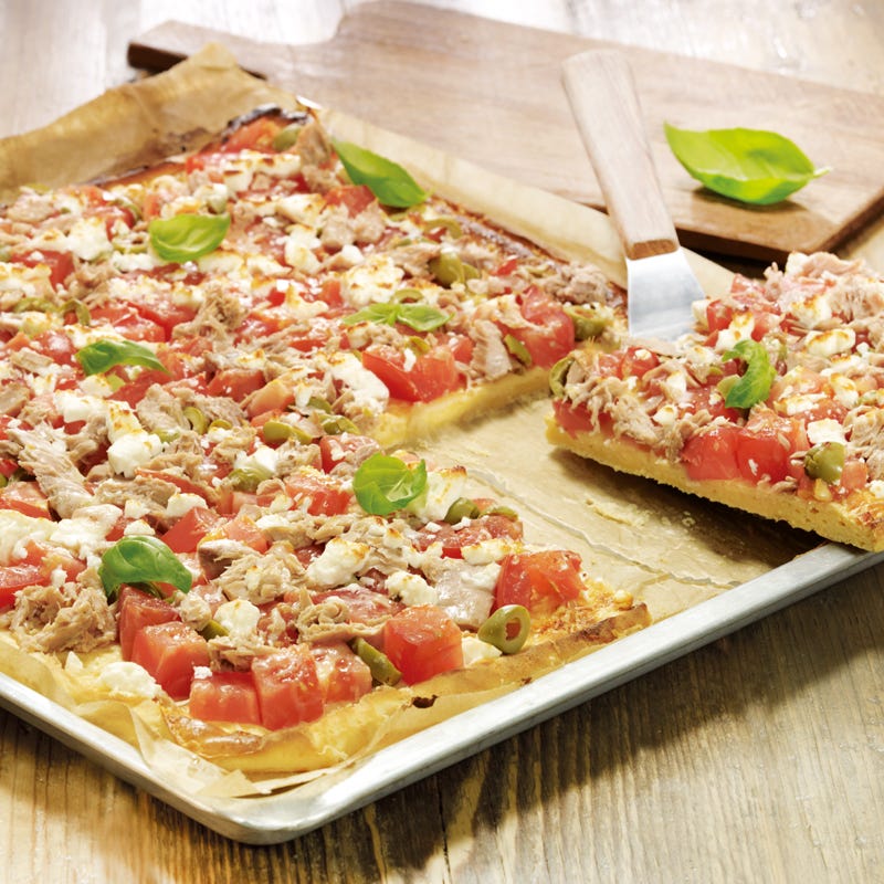 Tunfisch-Tomaten-Pfannkuchen