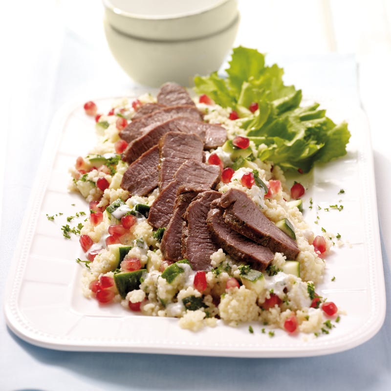 Couscoussalat mit Granatapfel