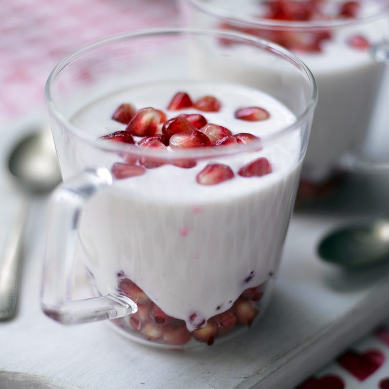 Foto Granatapfeldessert zum Valentinstag von WW