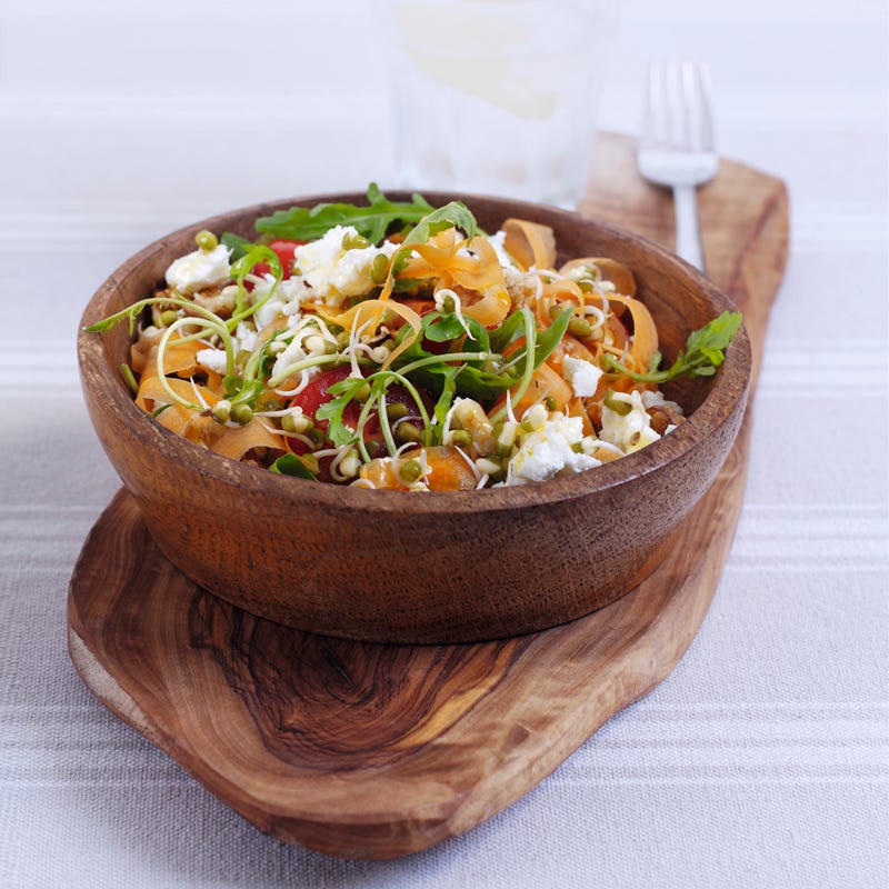 Foto Bohnensprossensalat mit warmem Zitronendressing von WW