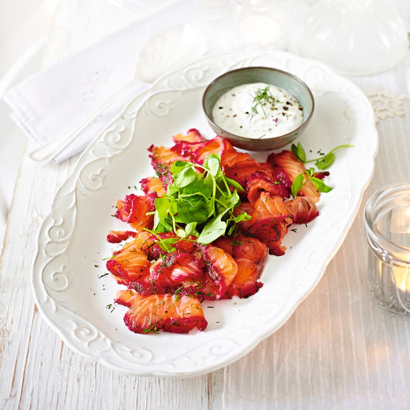 Foto Eingelegter Lachs mit Senfdressing von WW