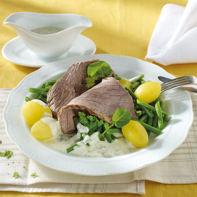Foto Tafelspitz mit Wildkräutersauce von WW
