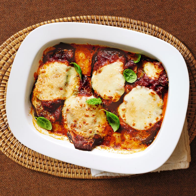 Aubergine Parmigiana
