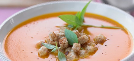 Kürbiscremesuppe