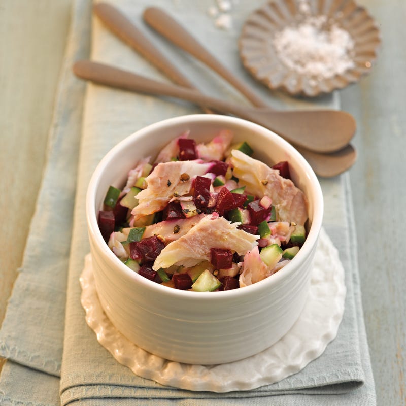 Forellensalat mit Wasabi