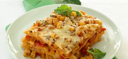 Kohlrabi-Tofu-Lasagne