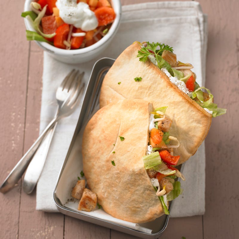 Foto Geflügel-Pita von WW