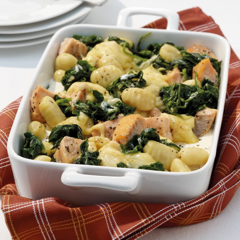 Foto Lachs-Gnocchi-Auflauf von WW