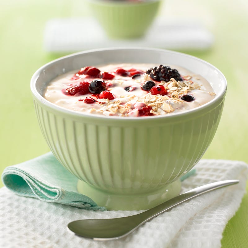 Vanillequark mit Früchten