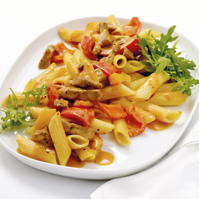 Foto Penne mit Steaksauce von WW