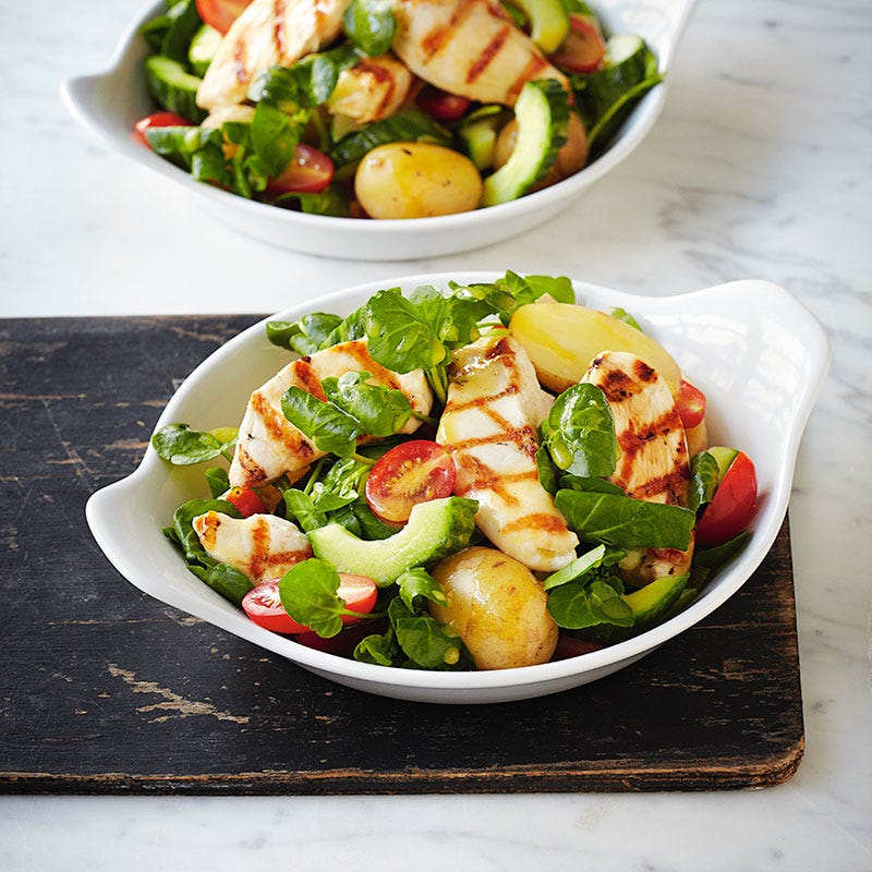 Photo of Honeyed chicken & potato salad by WW