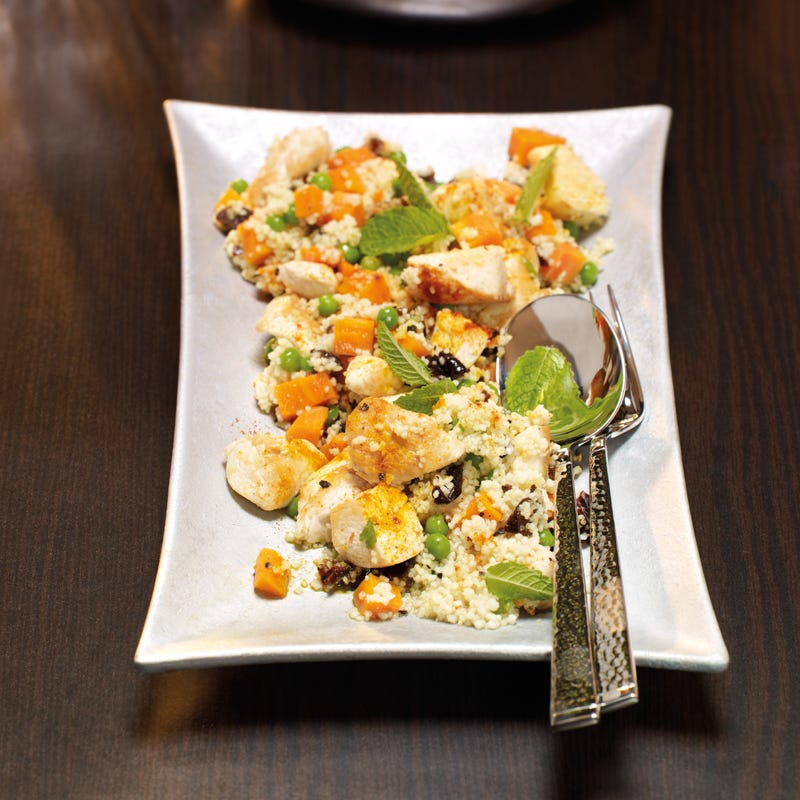 Foto Hähnchencouscous mit Pflaumen von WW